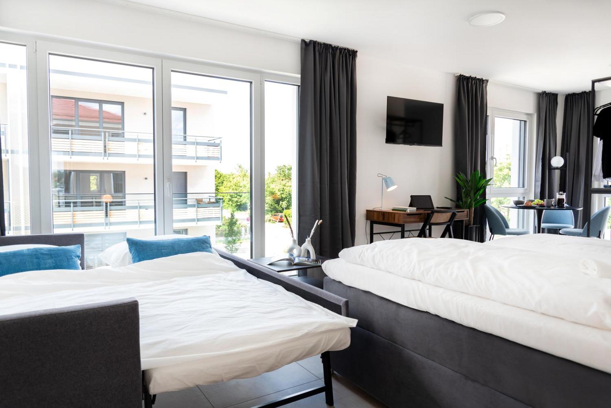 Moonliving Boutique Apartments By Munich Ехинг Екстериор снимка